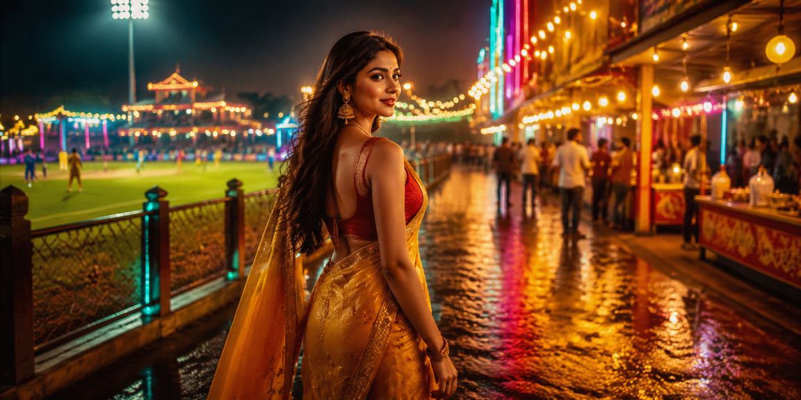 বগুড়ার ক্রিকেট বেটিং নৈশ বাজার দৃশ্য